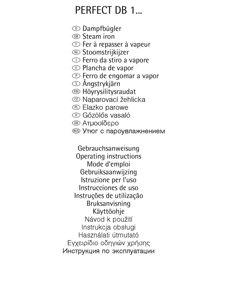 Electrolux PERFECT DB 1 Series User manual