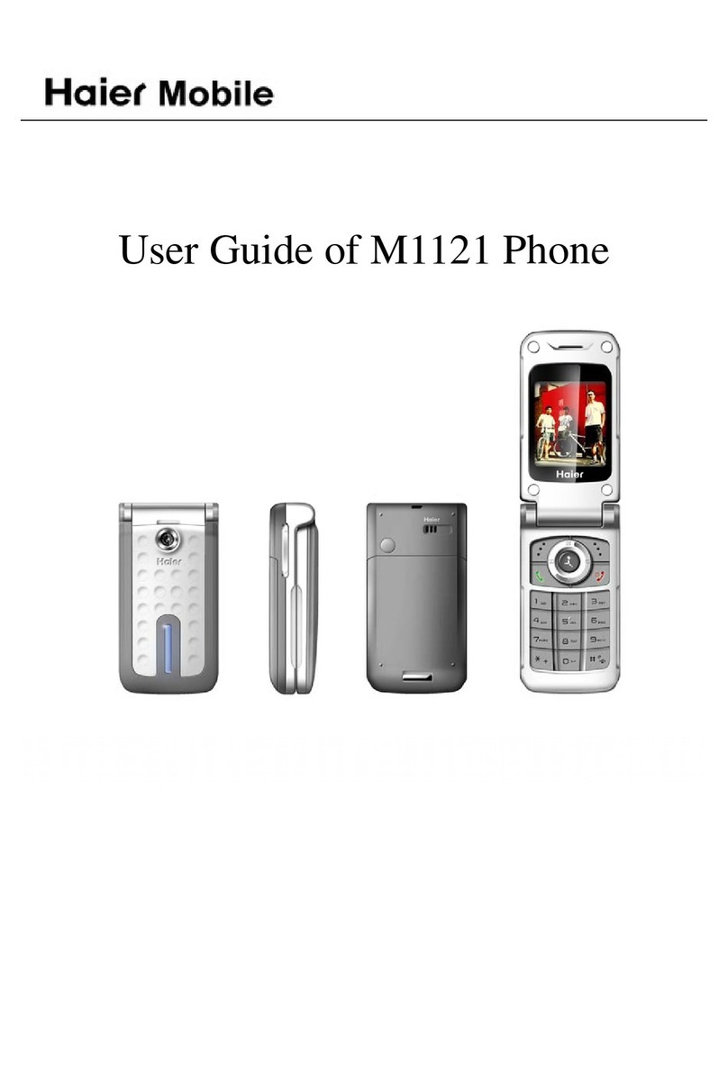 Haier M1121 User manual