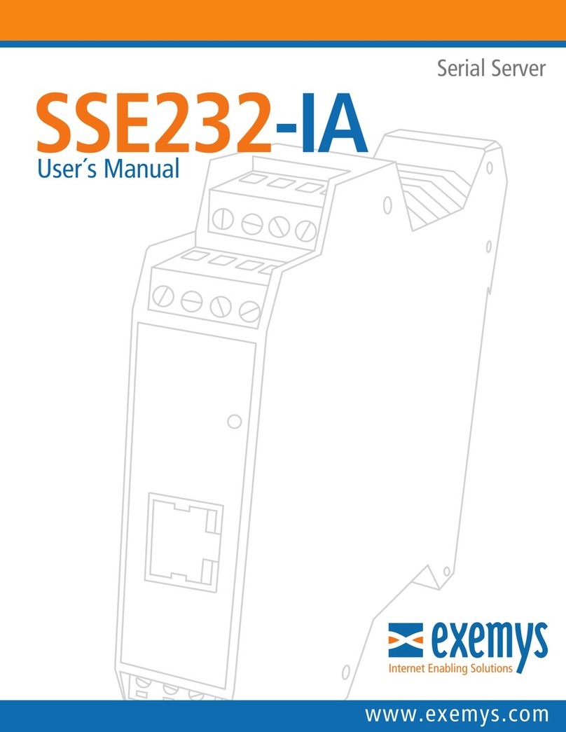 exemys SSE232-IA user manual