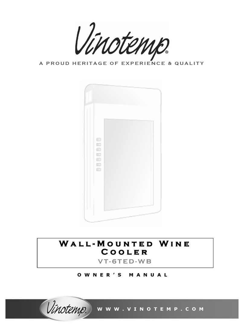 Vinotemp VT-6TED-WB owner's manual