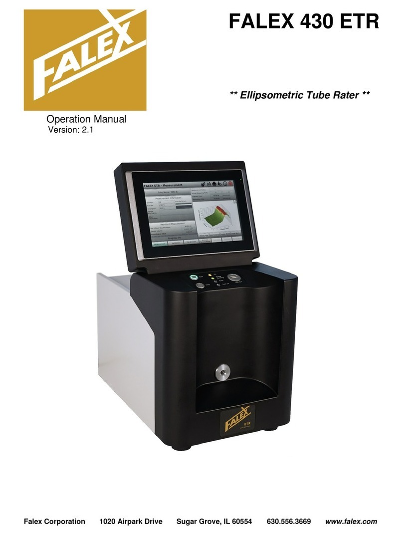 FALEX 430 ETR Operation manual