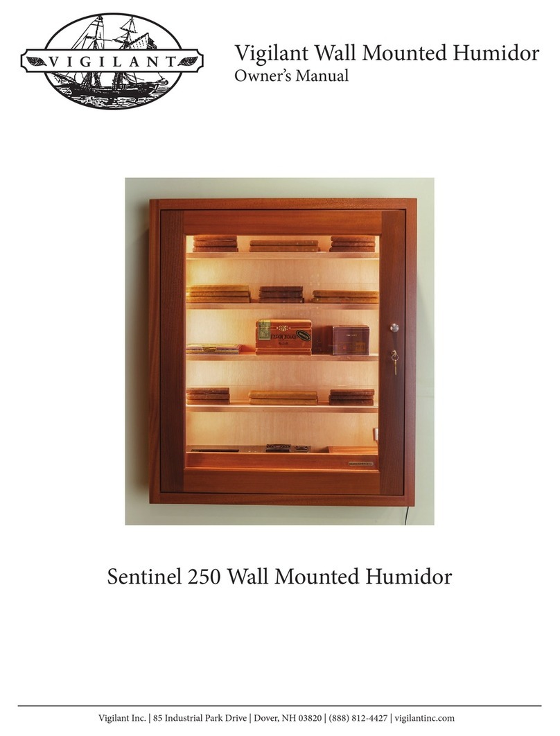Vigilant Sentinel 250 owner's manual