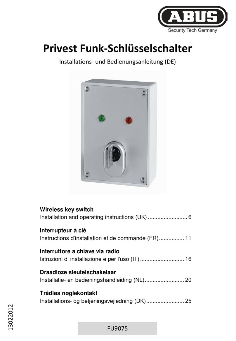 Abus FU9075 User manual