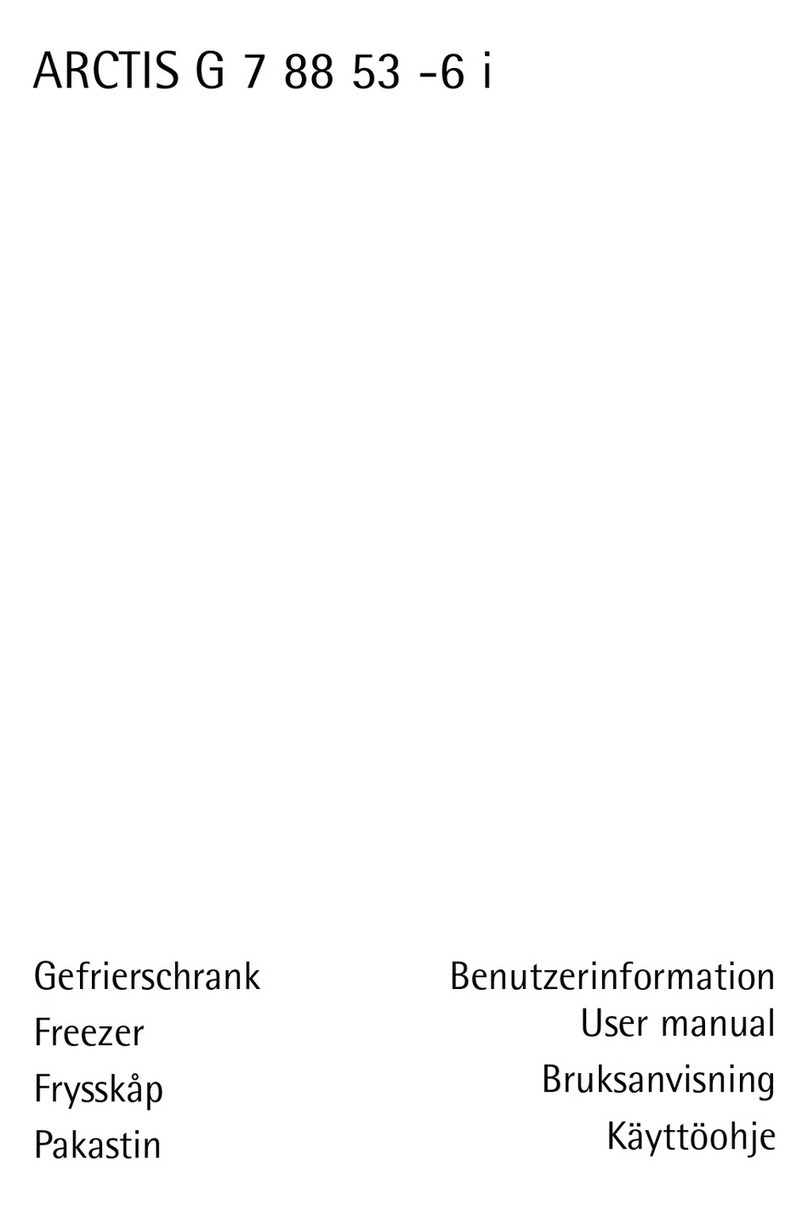 Electrolux ARCTIS G 7 88 53 -6 i user manual