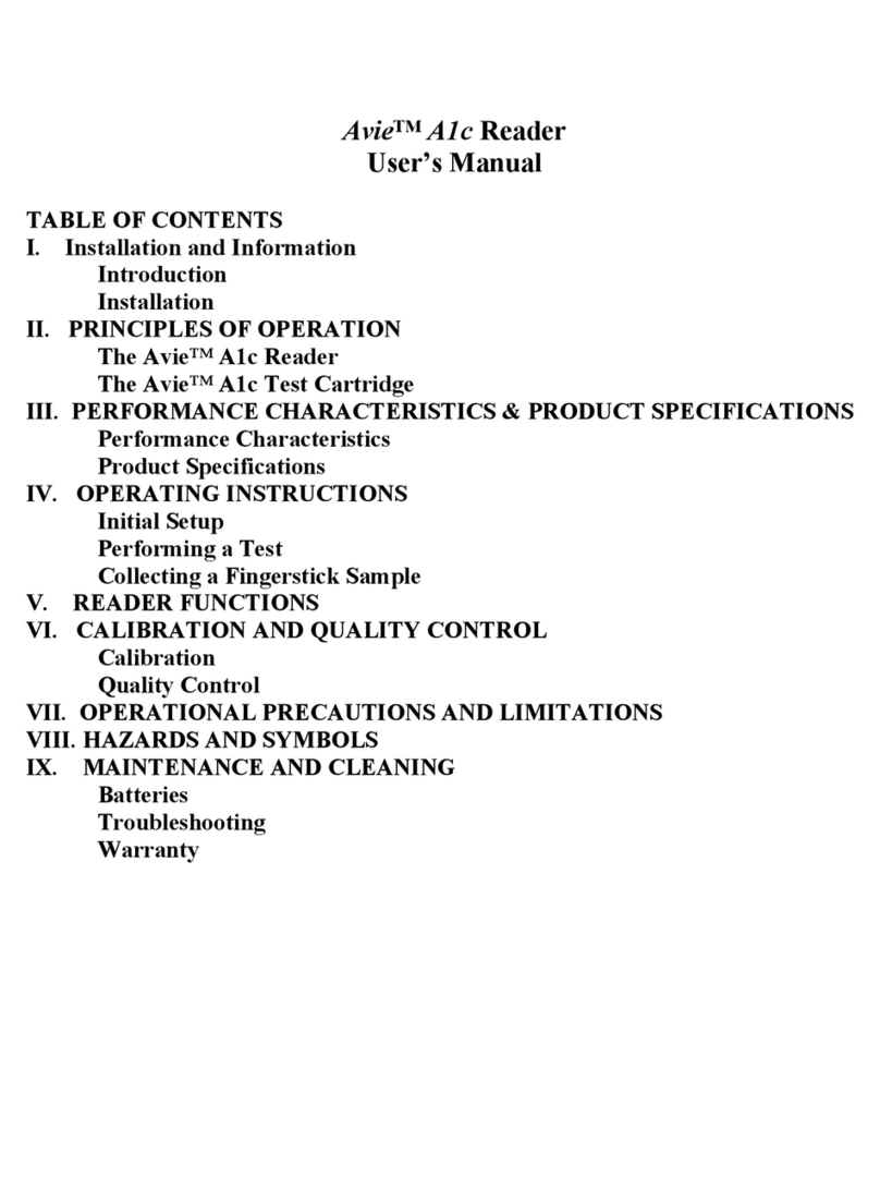 MEC Dynamics Avie A1c User manual