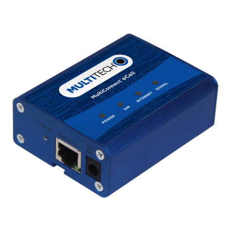Multitech MultiConnect eCell User manual