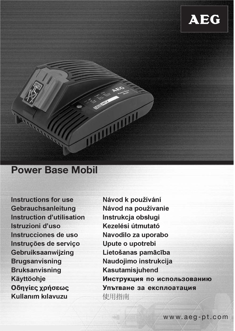 AEG Power Base Mobil Instructions for use AEG Power Base Mobil Instructions for use