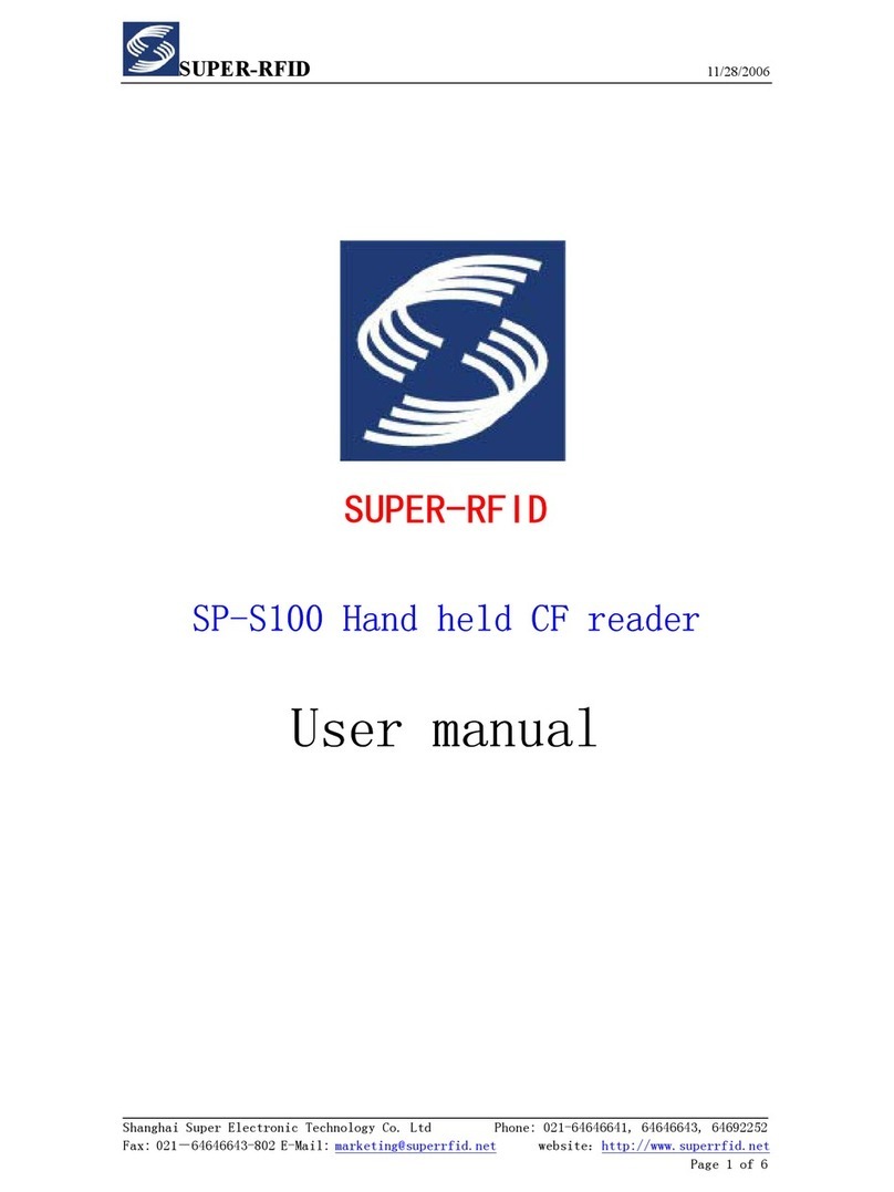 Super-RFID SP-S100 user manual
