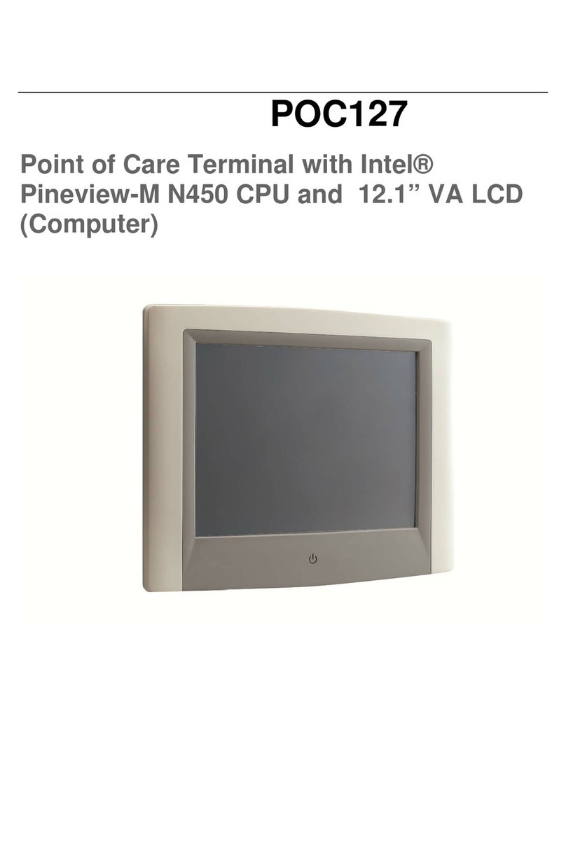 Advantech POC127 User manual