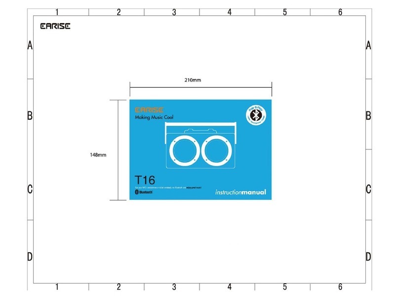 Earise T16 instruction manual