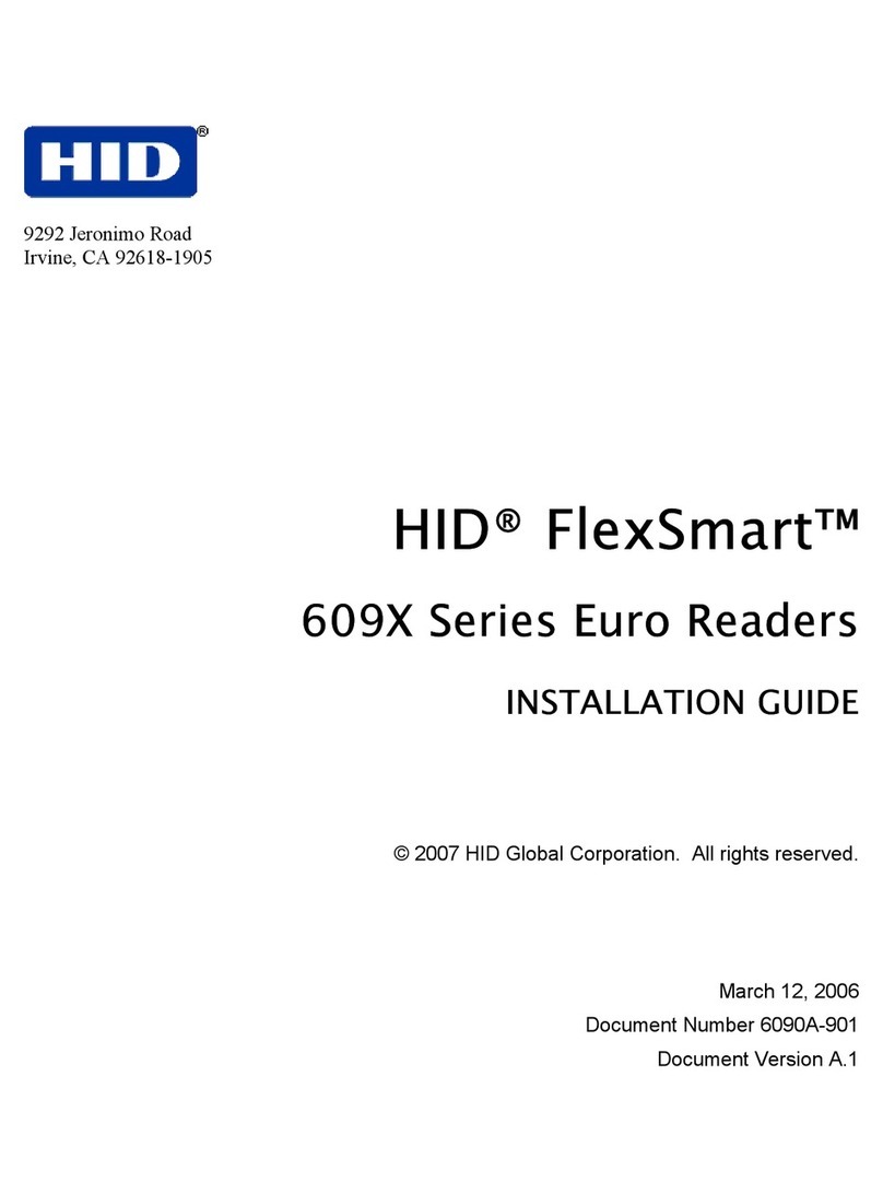 HID FlexSmart 6092 User manual