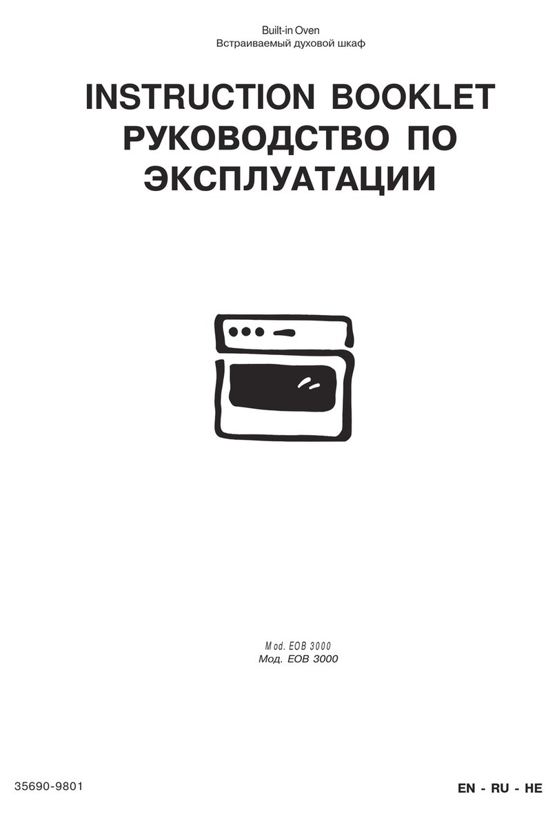Electrolux EOB3000 Instruction booklet