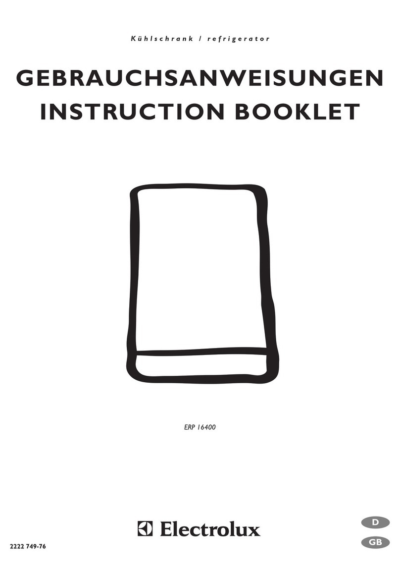 Electrolux ERP 16400 User manual