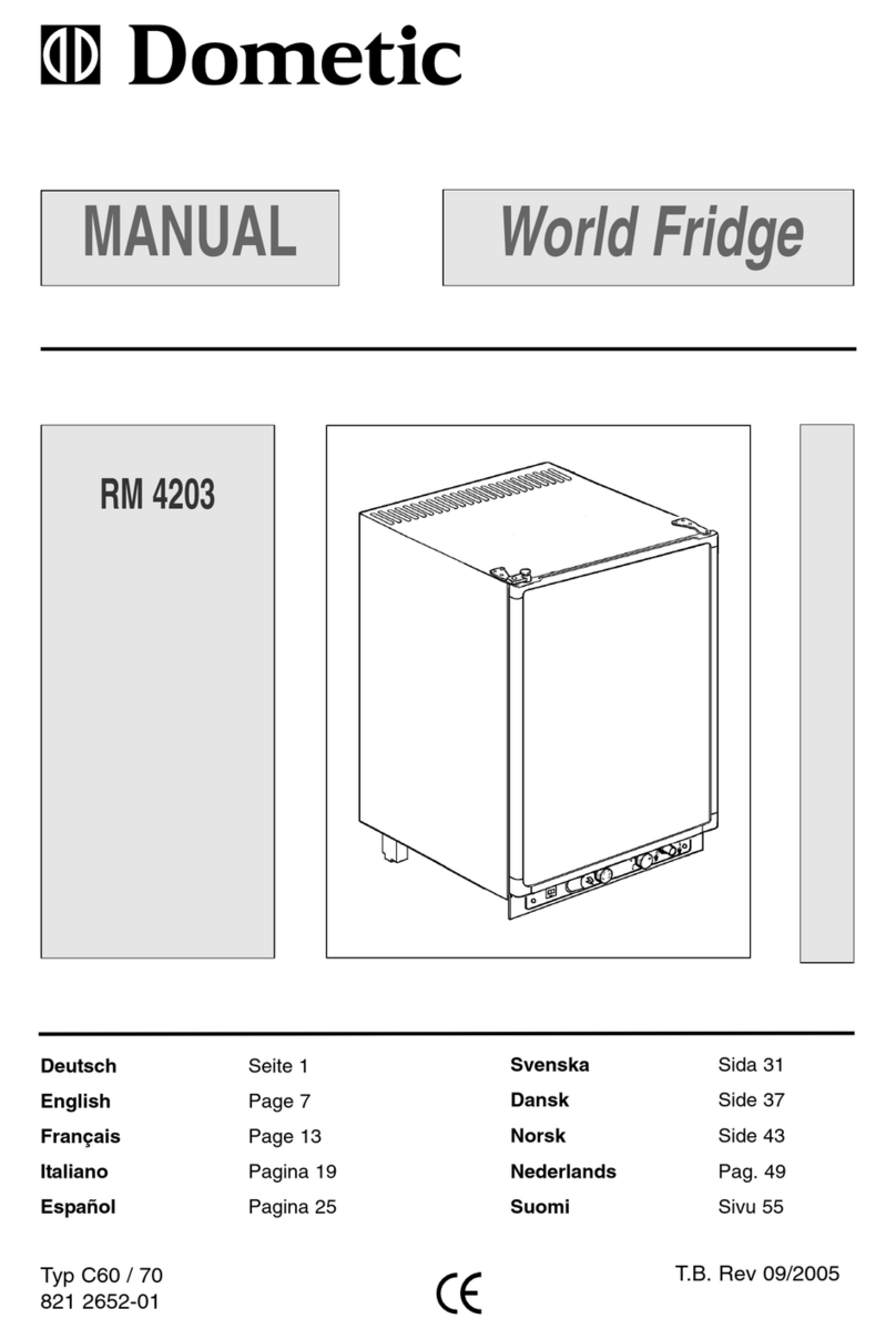 Dometic RM 4203 manual