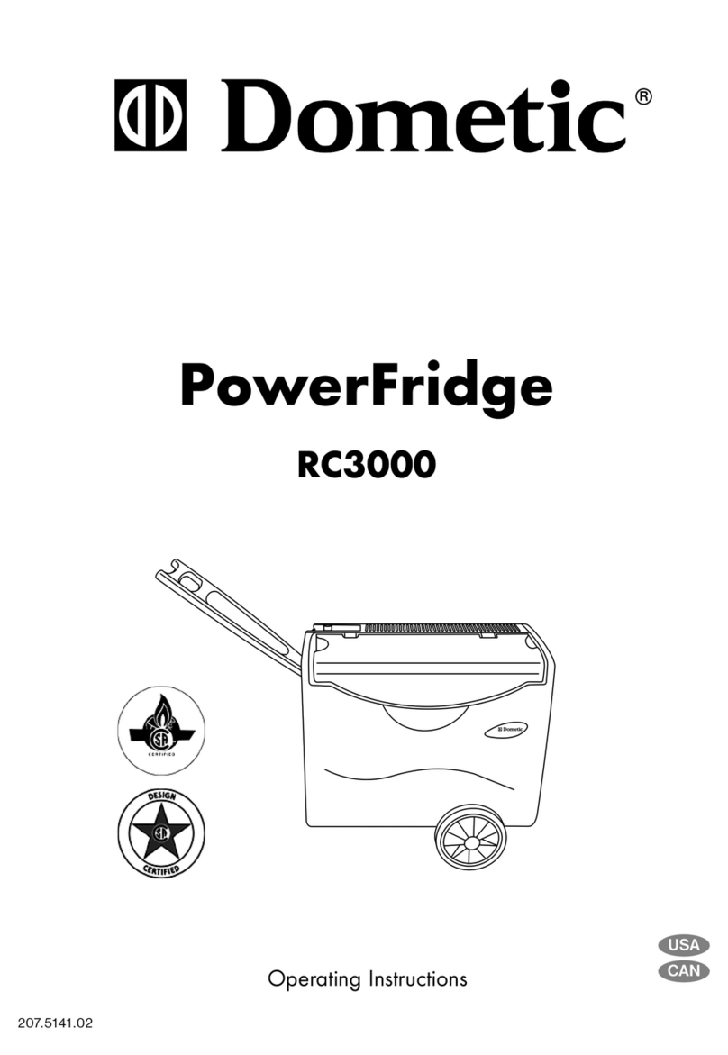 Dometic PowerFridge RC3000 User manual