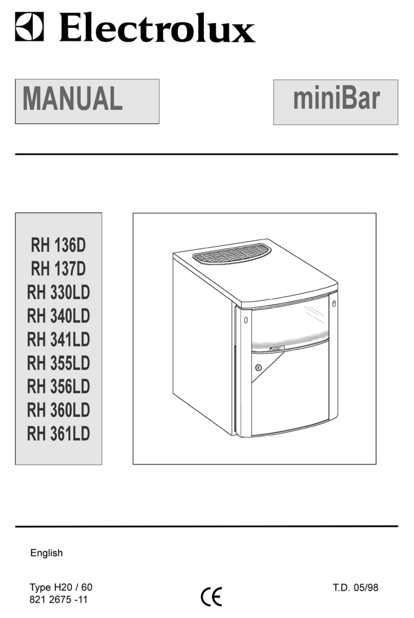 Electrolux RH 137D User manual