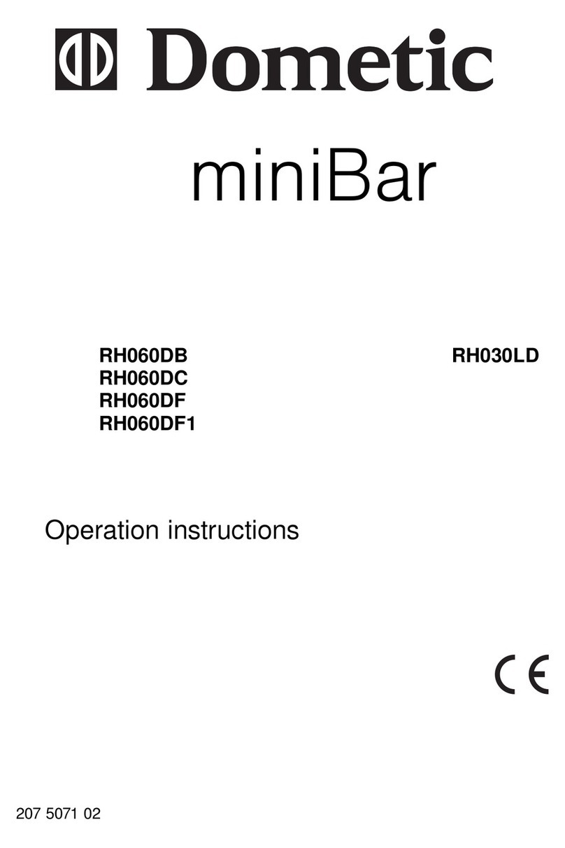 Dometic RH060DB Operation instructions