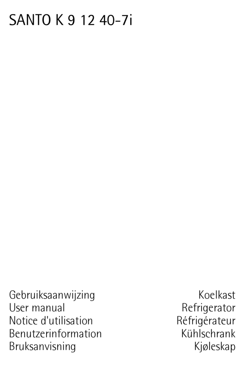 AEG Electrolux SANTO K 9 12 40-7i User manual