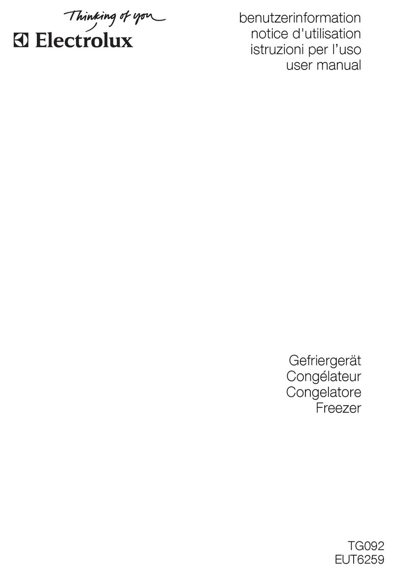 Electrolux TG092 user manual