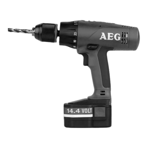 AEG SB2E 14.4 T Super Torque User manual