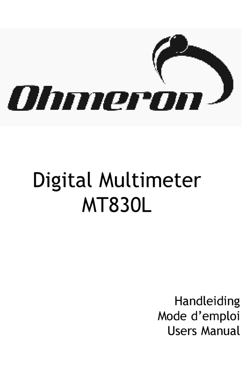 Ohmeron MT830L user manual
