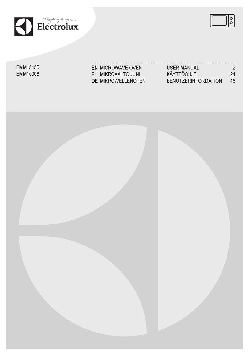 Electrolux EMM15150 User manual