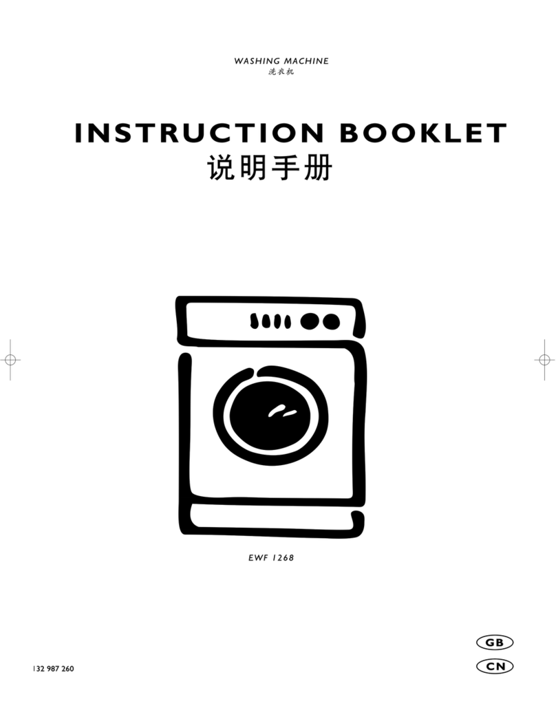 Electrolux EWF 1268 User manual