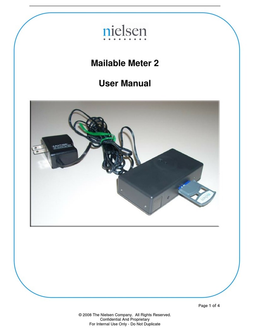 Nielsen Mailable Meter 2 user manual