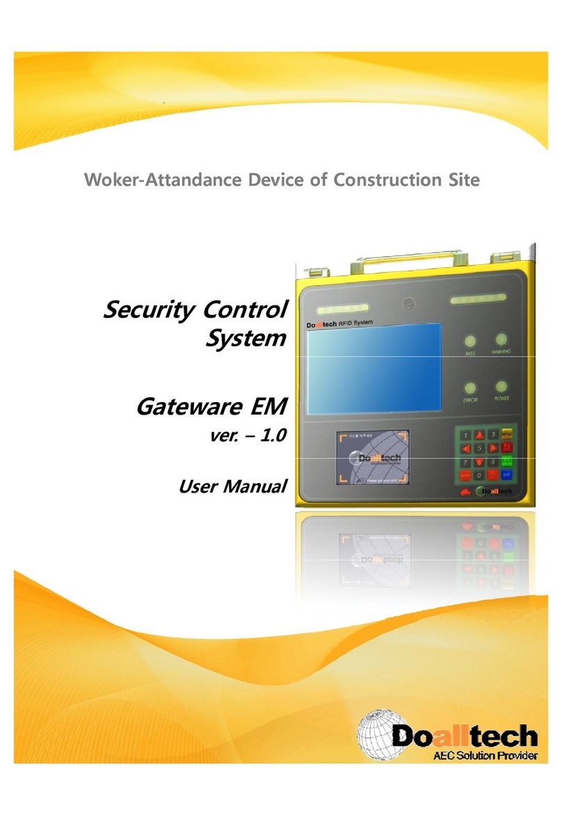 Doalltech GATEWARE-EM User manual