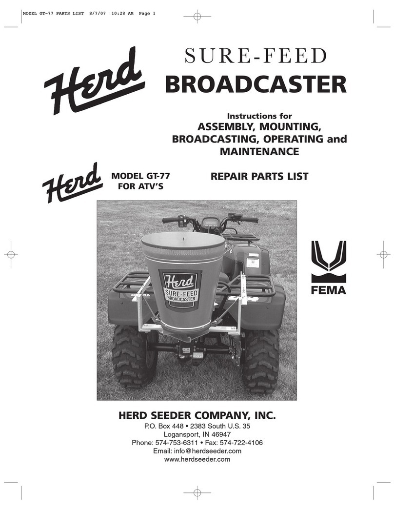 Herd GT-77 Instructions for assembly, operation and maintenance