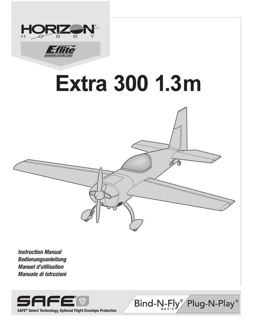 Horizon Hobby EXTRA 300 1.3M User manual