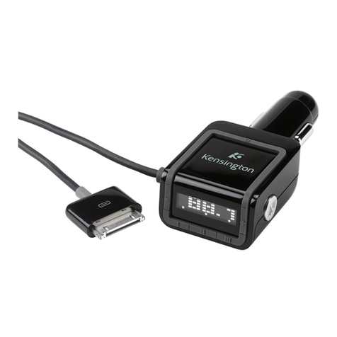 Kensington LiquidFM Deluxe Instruction guide