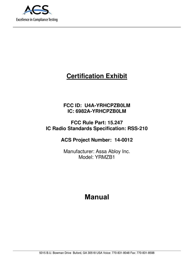 Yale Real Living ZigBee Module Installation and programming instructions