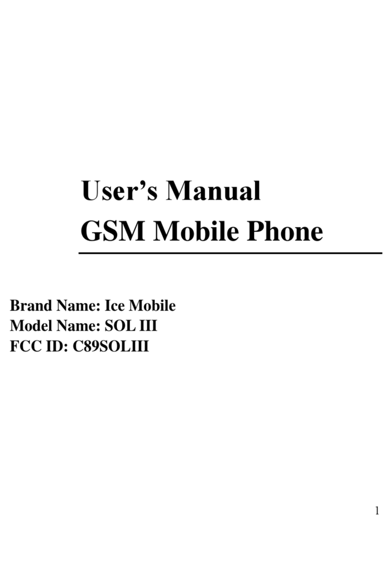 Icemobile SOL III User manual