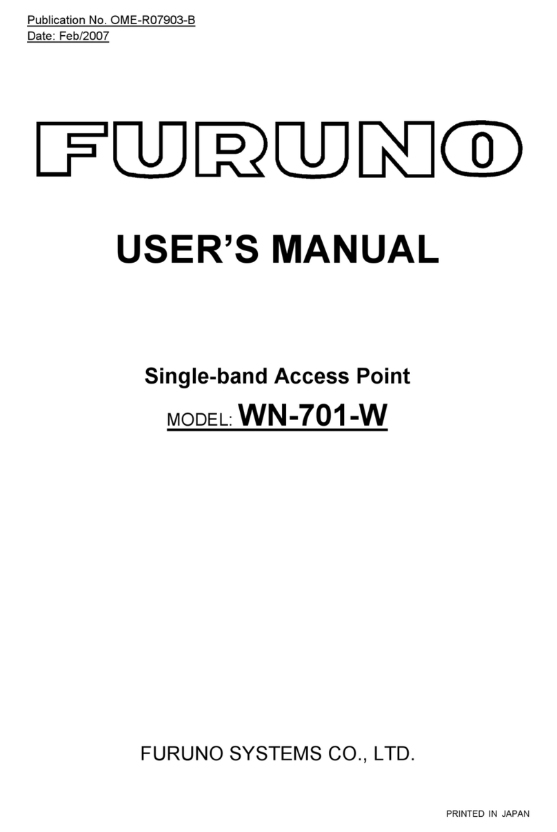 Furuno WN-701-W user manual