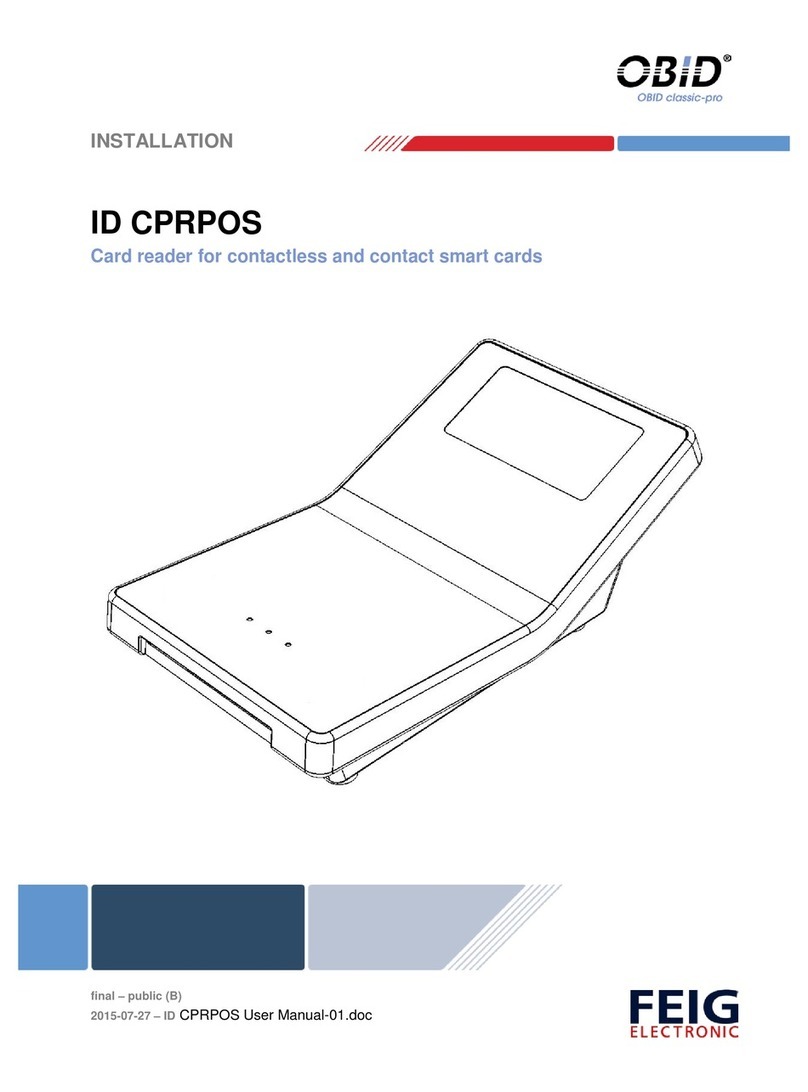 OBID ID CPRPOS installation manual