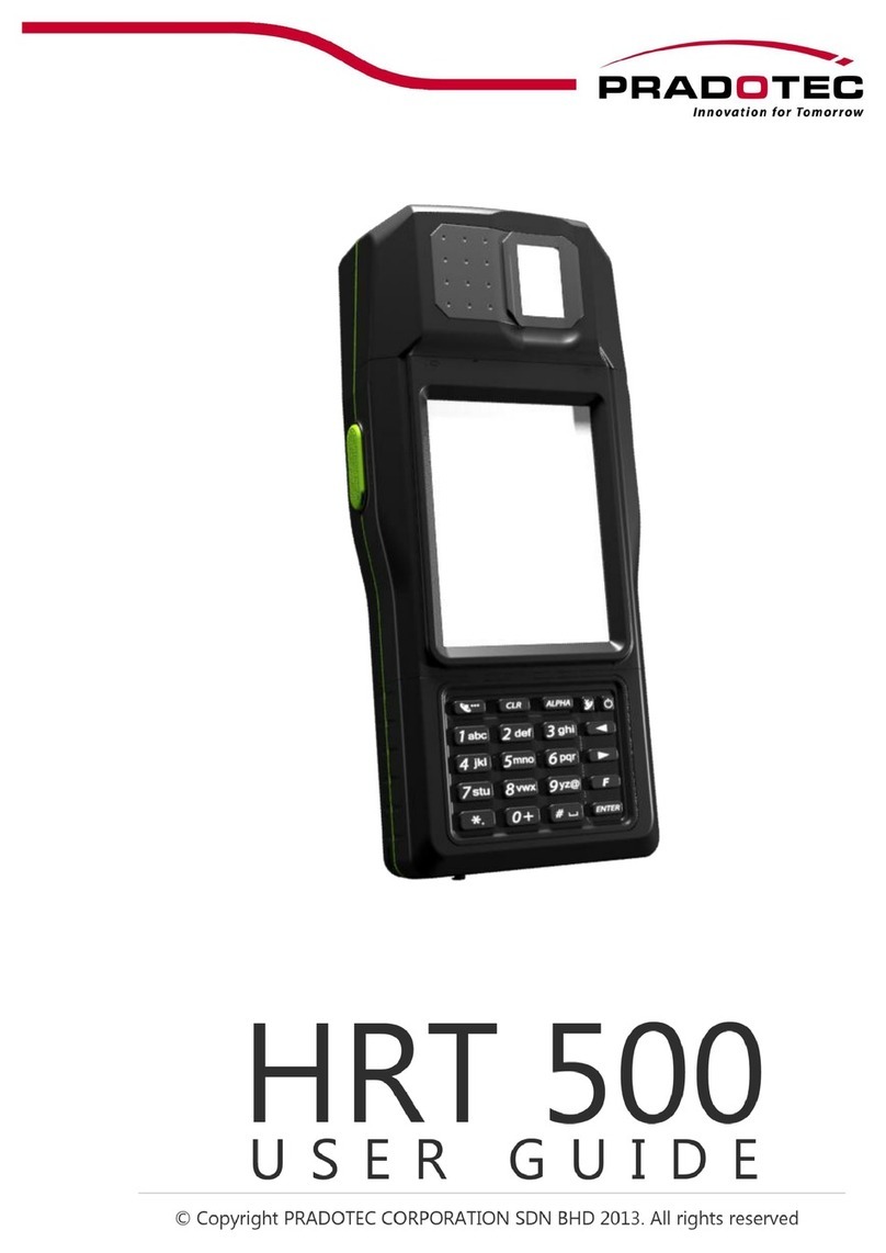 Pradotec HRT 500 user guide