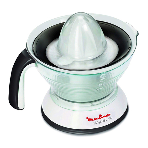 Moulinex vitapress User manual