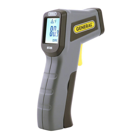 General IRT205 user manual