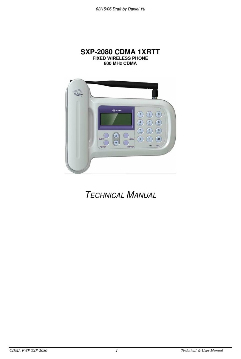 TATA Motors SXP-2080 Technical manual