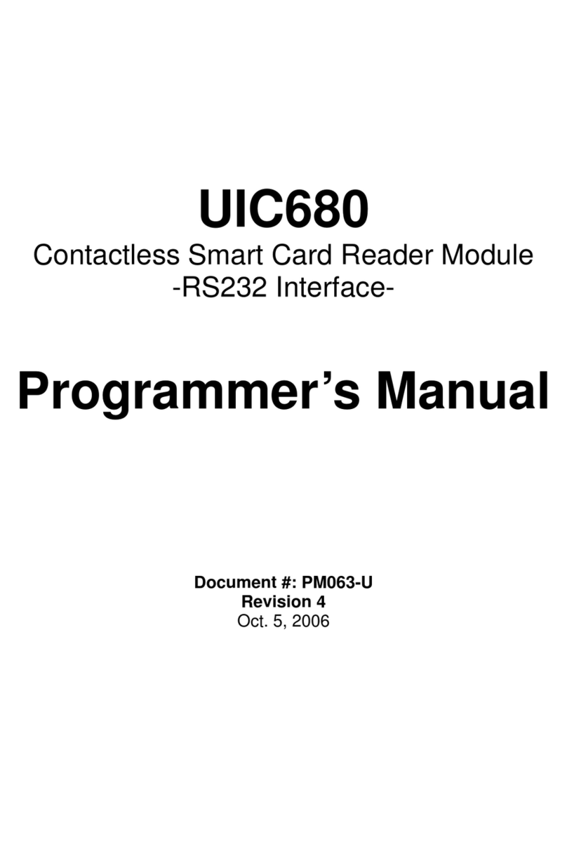UIC UIC680 Programmer's manual