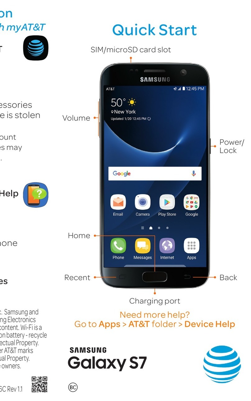 Samsung Galaxy S7 User manual