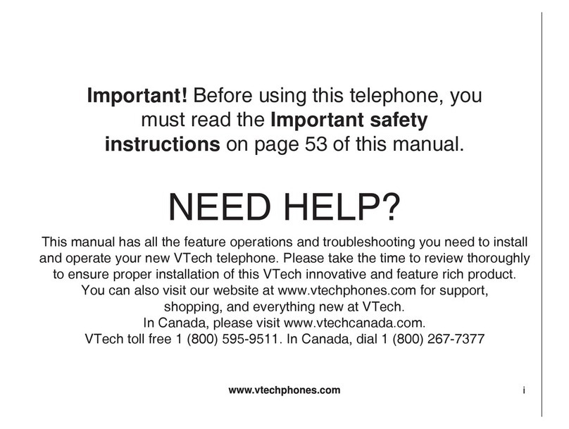 V-tech wf6909 User manual
