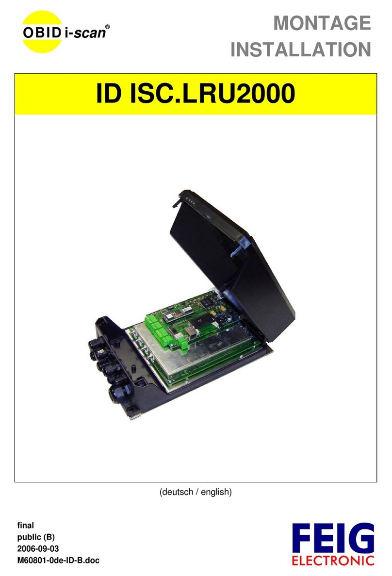 OBID i-scan ID ISC.LRU2000-A-EU User manual