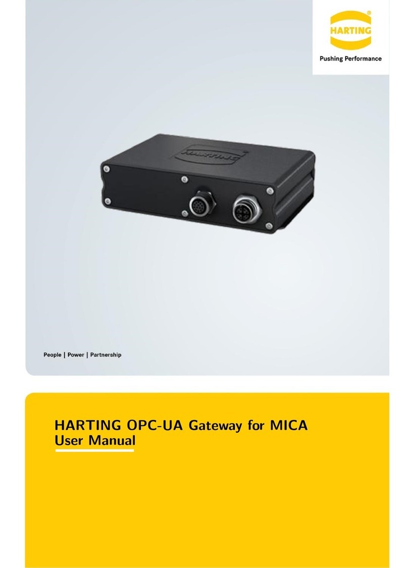 HARTING OPC-UA User manual