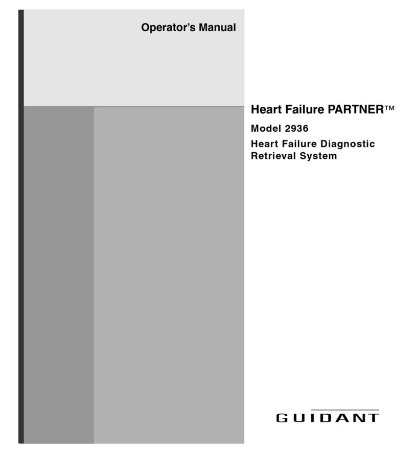 Guidant Corporation HF PARTNER 2936 Operator's manual Guidant Corporation HF PARTNER 2936 Operator's manual