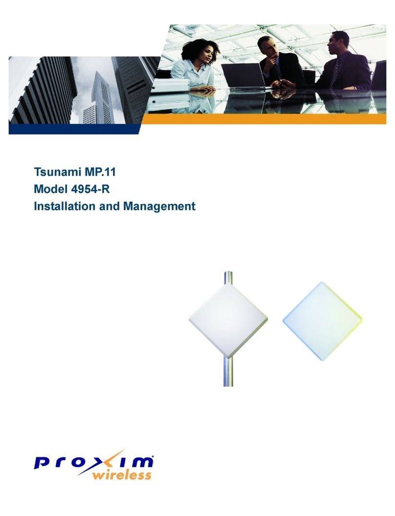 Proxim Antenna Tsunami MP.11 Programming manual