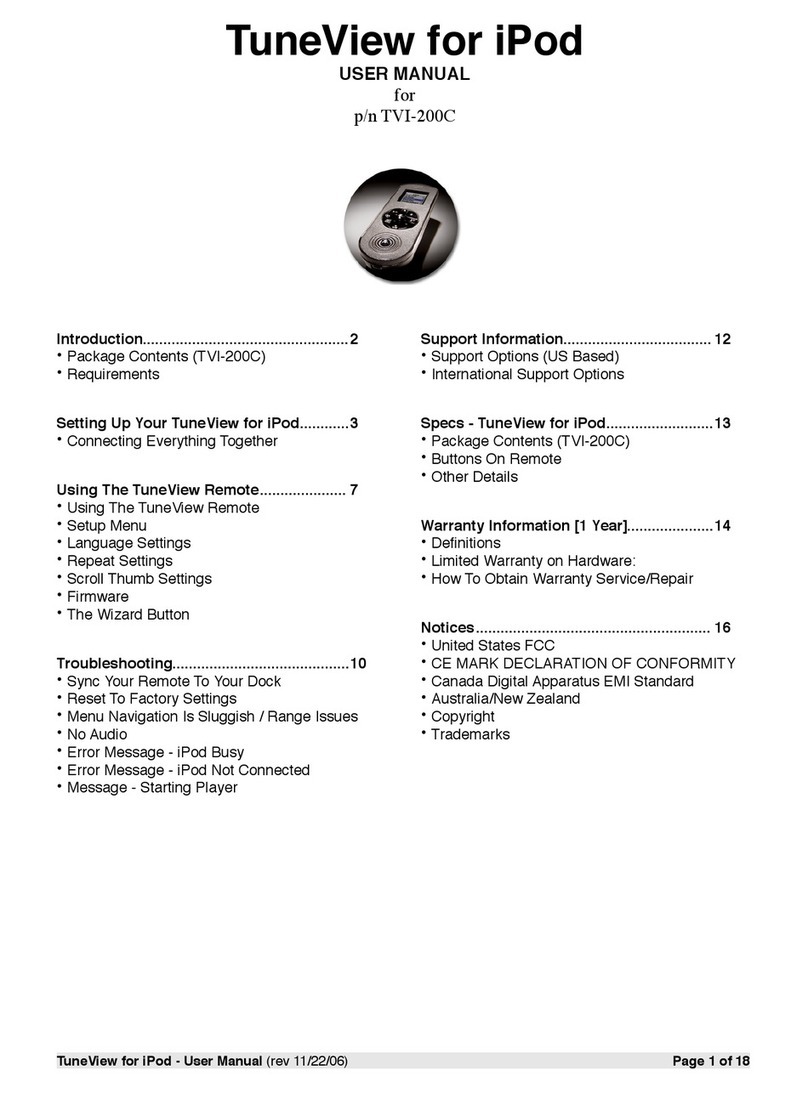 Keyspan TuneView user manual