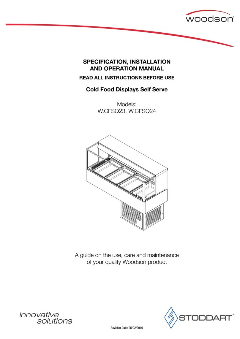 Woodson W.CFSQ23 Specification, installation and operation manual Woodson W.CFSQ23 Specification, installation and operation manual