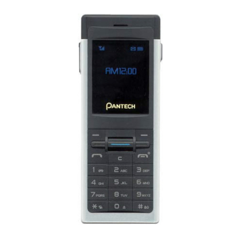 Pantech A100 User manual